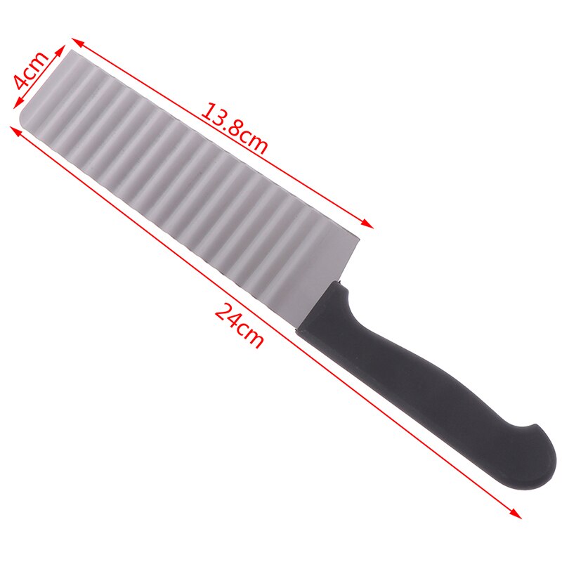 Stainless Steel Potato Wavy Cutter Vegetable Carrot Slicer Knife Kitchen Tools