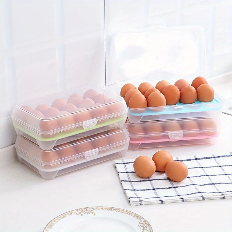 Egg Storage Box for Kitchen and Refrigerator Use
