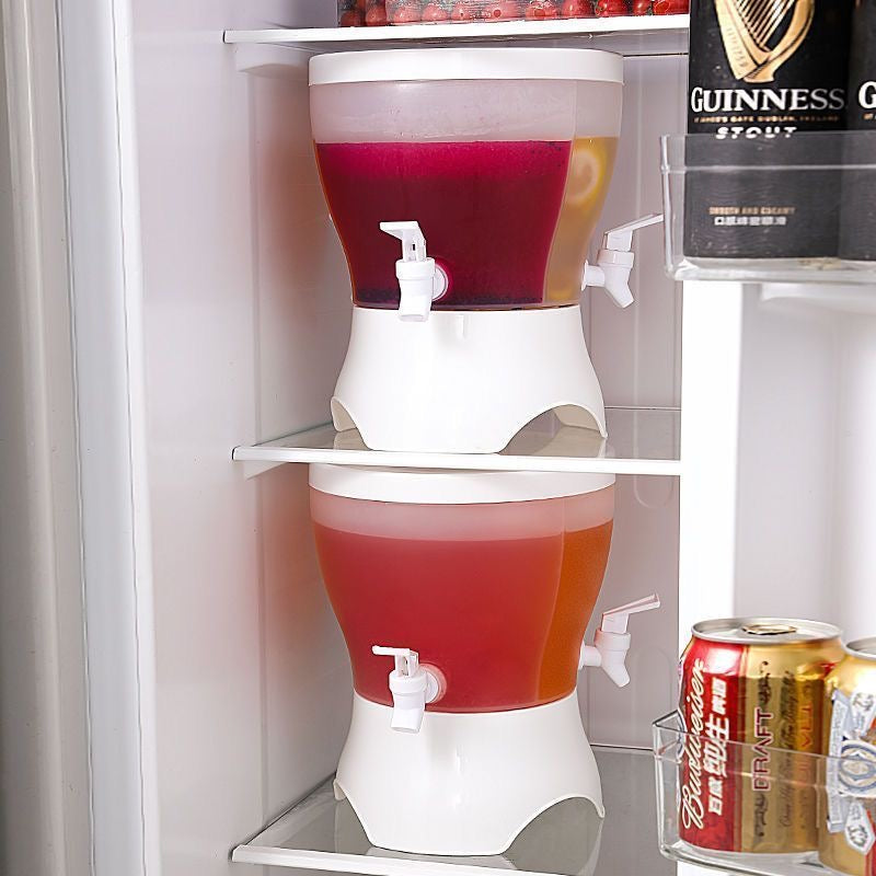 3 Compartment Water Dispenser – Multi Drink Juice Beverage Container