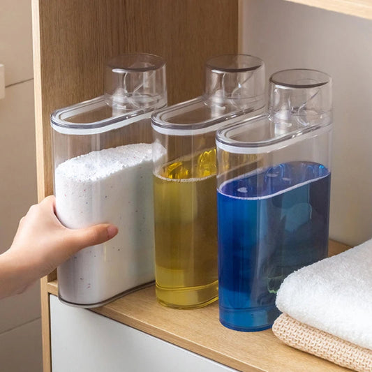 Refillable Laundry Detergent Container – Multipurpose Storage Dispenser