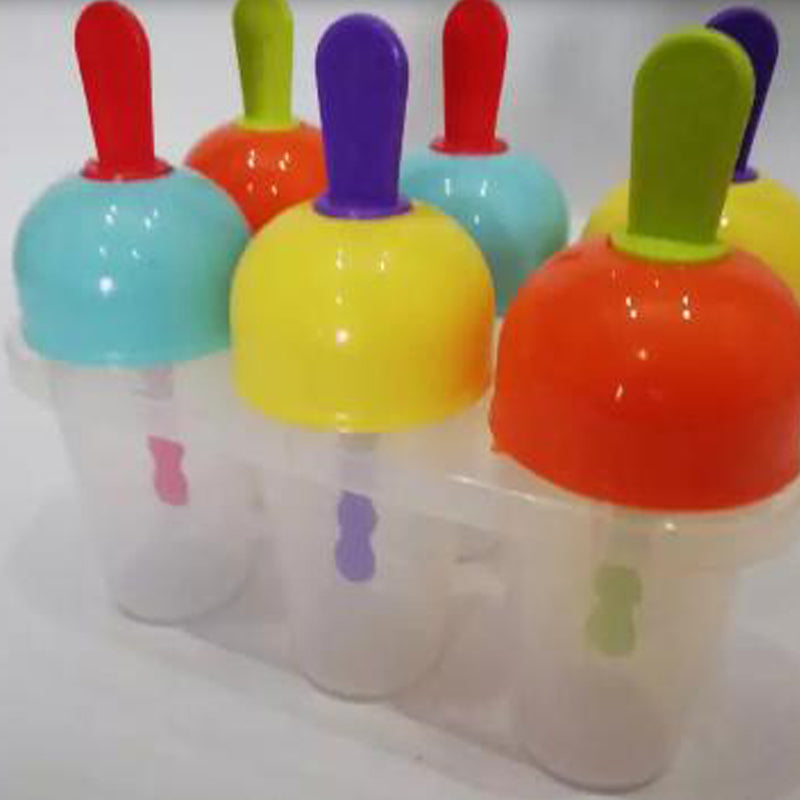 Ice Cream Popsicle Maker Plastic Molds for Kids