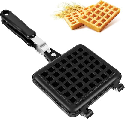 Heavy Duty Iron Waffle Maker for Home