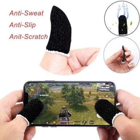 1 Pair Breathable Finger Control Gaming Gloves for PUBG