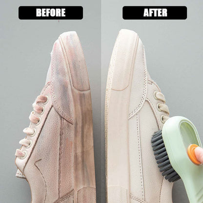 Multifunctional Automatic Liquid Discharge Shoe Cleaning Brush (1Pc)