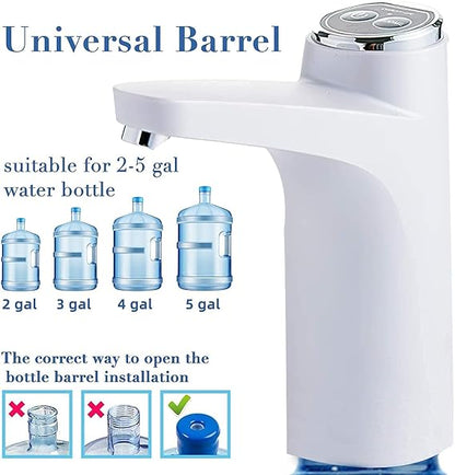 Automatic Rechargeable Water Dispenser Pump for Bottles