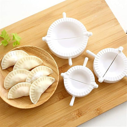 Pack of 3 Samosa, Dumpling & Pastry Dough Maker Mould