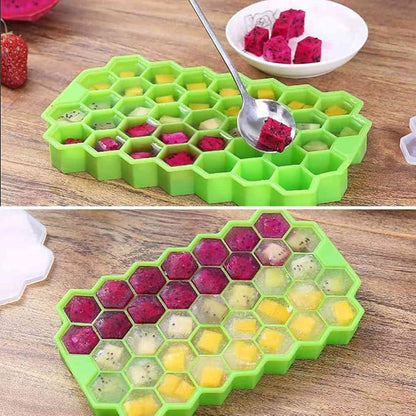 Reusable Silicone Ice Cube Tray BPA-Free Mold