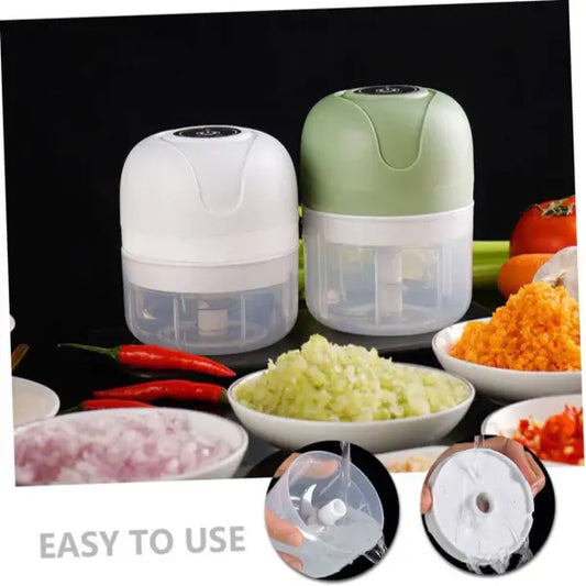 Electric Fruit and Vegetable Mini Chopper