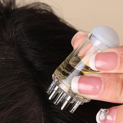 Hair Oil Applicator Bottle – Scalp Massage Comb