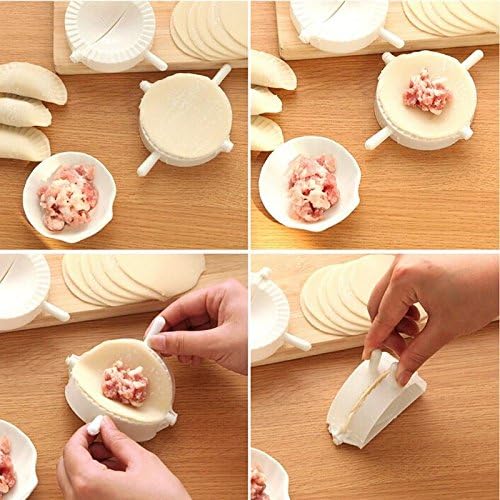 Pack of 3 Samosa, Dumpling & Pastry Dough Maker Mould