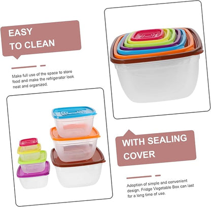 6pcs Airtight Mixing Salad Bowl Set