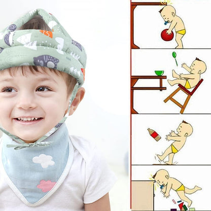 Baby Safety Helmet Adjustable Anti-Collision Head Protector - 1Pc