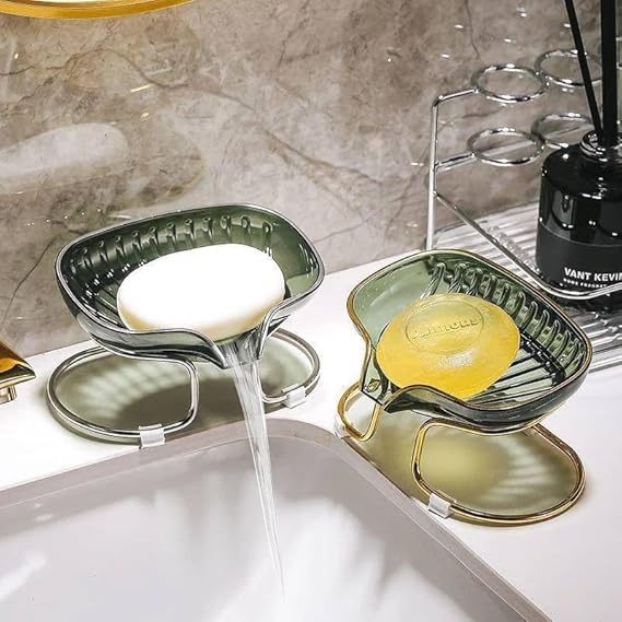 Luxury Bathroom Soap Holder Drain Tray