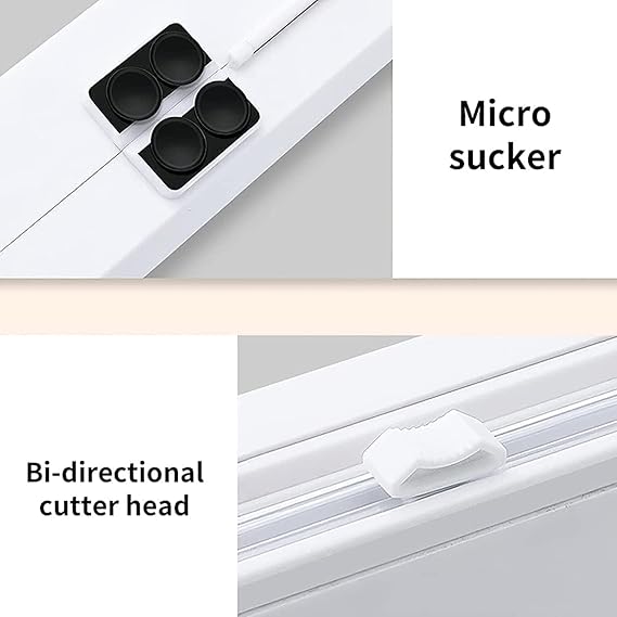 Food Film Cutter – Wrap Dispenser with Slide Cutter