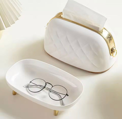 Handbag Style Tissue Box for Living Room