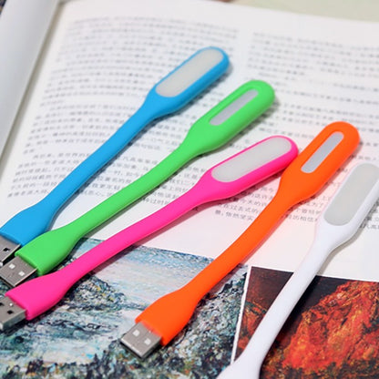 Portable Flexible USB LED Mini Reading Light for Laptop & Books – 1Pc