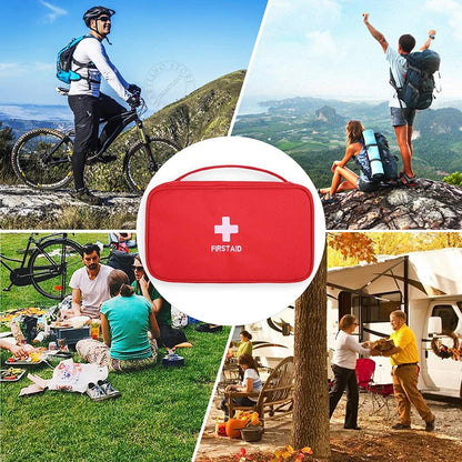 Portable First Aid Medicine Bag for Travel Camping