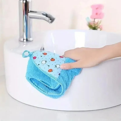 Soft Microfiber Hanging Kitchen Towel