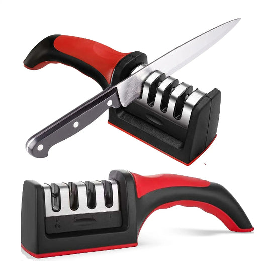 4-Level Multifunctional Kitchen Knife Sharpener Tool