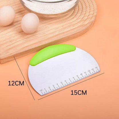 Stainless Steel Dough Scraper & Pastry Cutter Tool