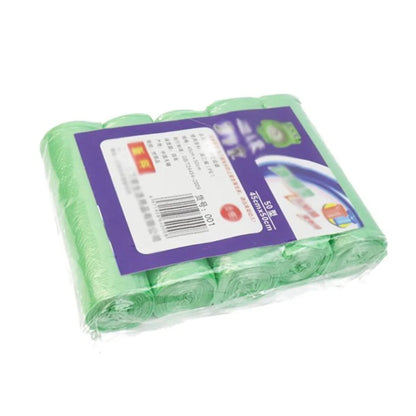 100PCS Disposable Trash Bags Rolls – Durable Kitchen Garbage Bags