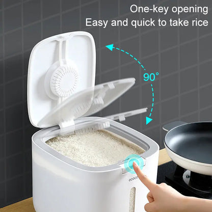Ecoco 5kg Moisture Proof Rice Storage Box Container