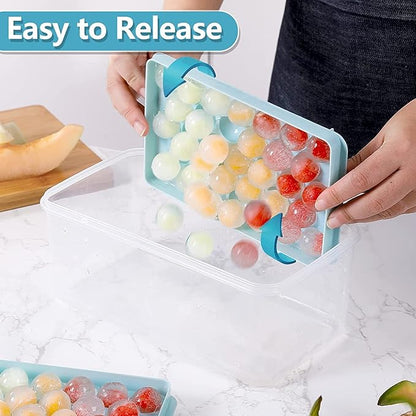 Mini Plastic Ice Cube Tray – 33 Round Balls