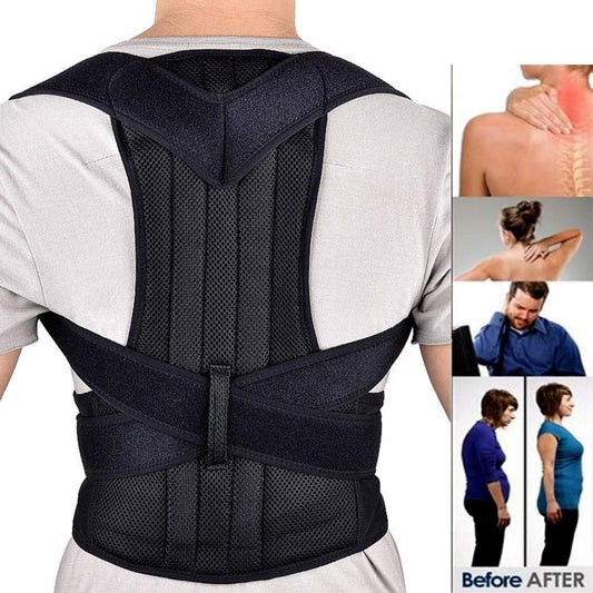 Adjustable Magnetic Posture Corrector Back Brace Support