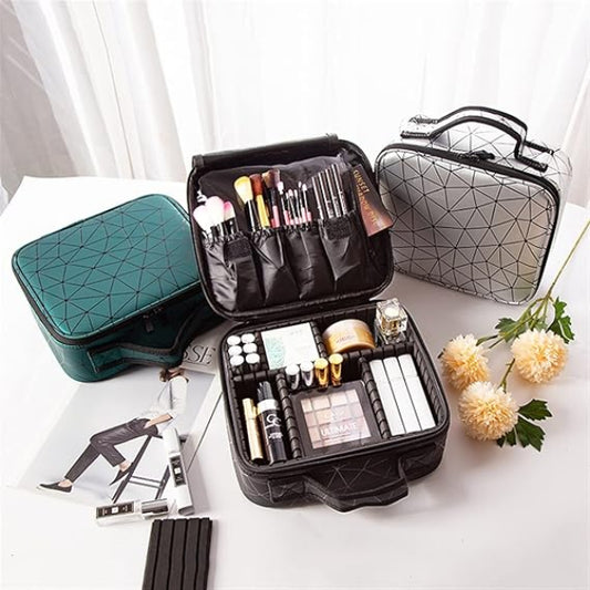 Large Travel Makeup Bag – Women’s Cosmetic Organizer
