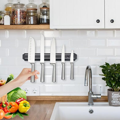 Magnetic Knife Holder Strip – Wall Mount Kitchen Rack