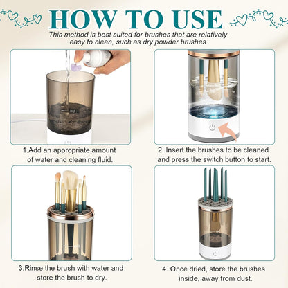Electric Makeup Brush Cleaning Machine