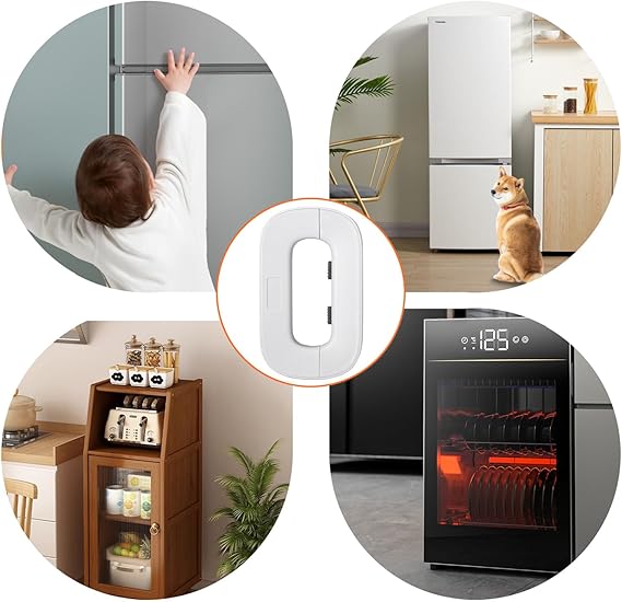 Self-Adhesive Fridge Lock – Baby Proof Safety Latch