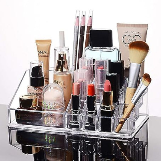 Clear Acrylic Cosmetic Organizer for Makeup Storage