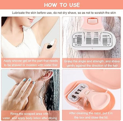 Stainless Steel Women Safety Razor for Shaving