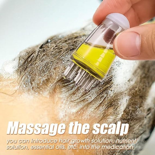 Hair Oil Applicator Bottle – Scalp Massage Comb