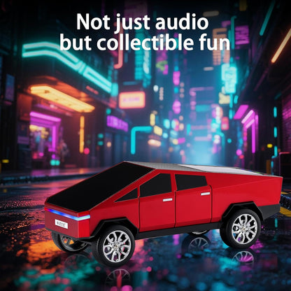 WS-580 Tesla Cyber Truck Bluetooth Pickup Truck Speaker | LED Display, TWS & FM Radio