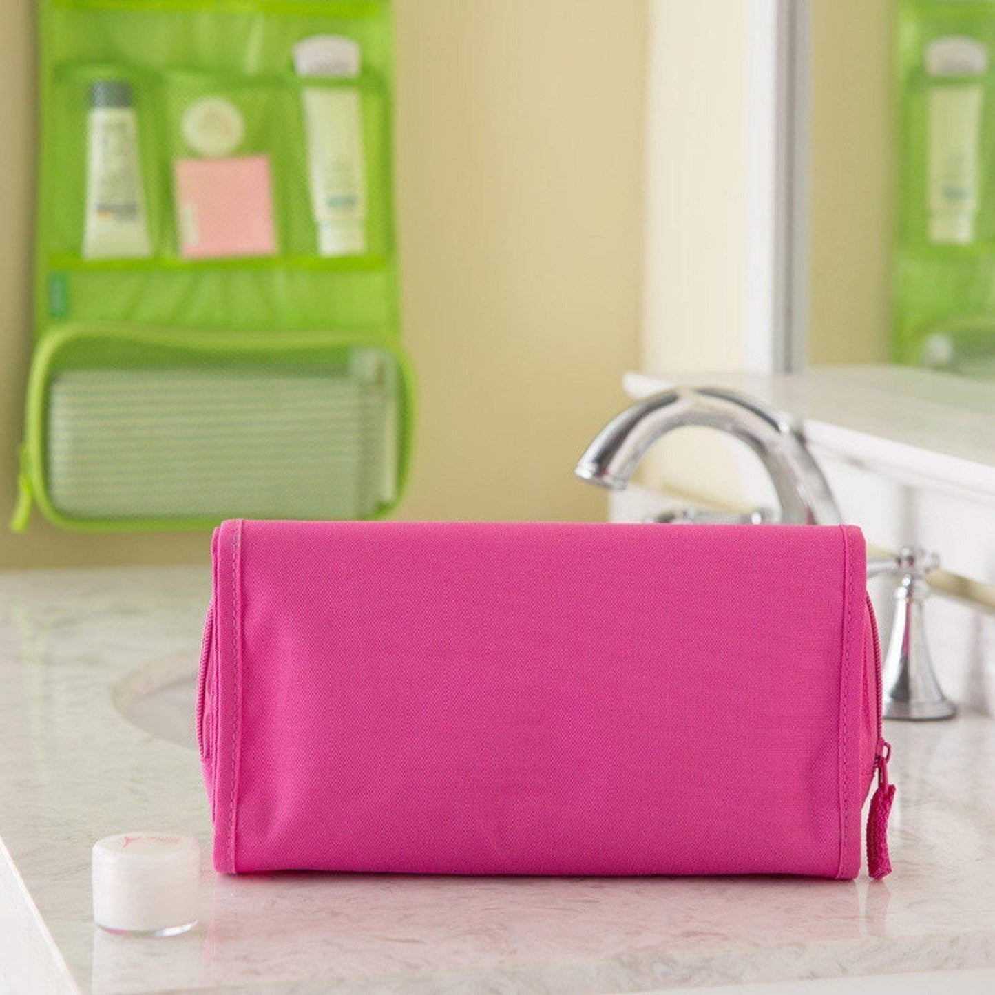Foldable Waterproof Hanging Toiletry Bag for Travel