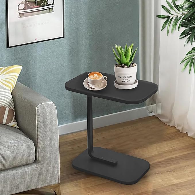 Coffee Table Portable Side Table – Wooden Square Desk for Living Room Sofa, Multifunctional Modern Furniture