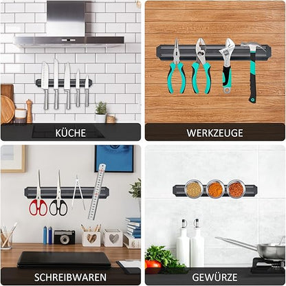 Magnetic Knife Holder Strip – Wall Mount Kitchen Rack
