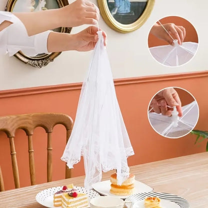Large Foldable Mesh Food Cover – Pop Up Fly & Mosquito Protection Food Tent