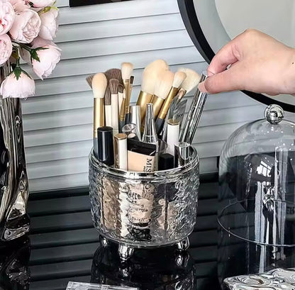 Luxury Makeup Brush and Lipstick Organizer