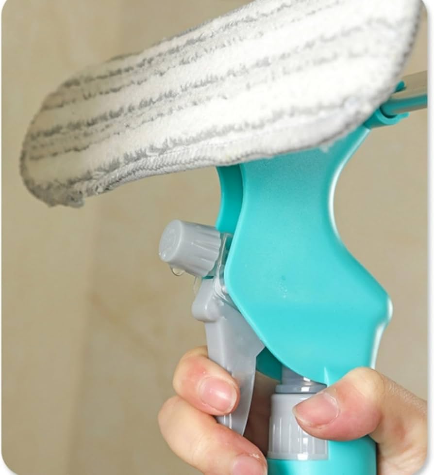 4-in-1 Spray Window Cleaning Brush with Wiper