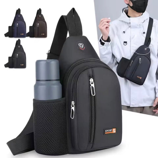Travel Crossbody Chest Bag – Large Capacity Oxford