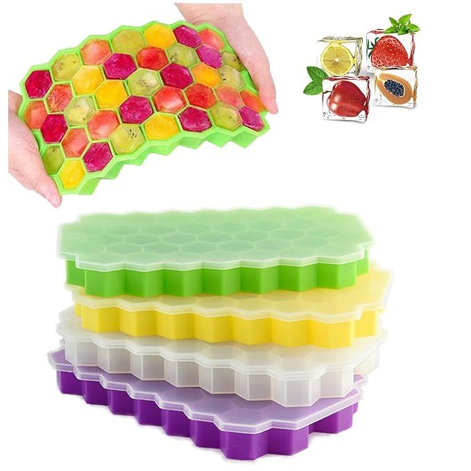 Reusable Silicone Ice Cube Tray BPA-Free Mold