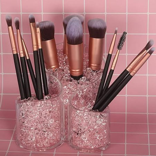 Acrylic Makeup Organizer – Transparent Desk Storage Holder