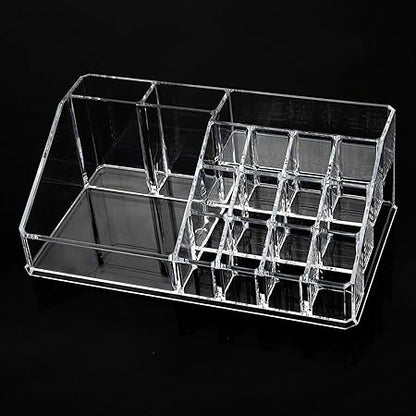 Clear Acrylic Cosmetic Organizer for Makeup Storage
