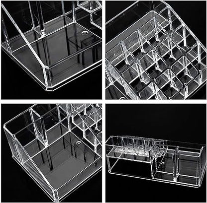 Clear Acrylic Cosmetic Organizer for Makeup Storage