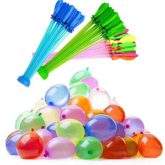 60 Seconds Fill & Tie Magic Water Balloons – 74 PCS Multicolor