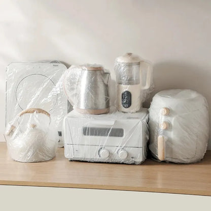 Pack of 10 Large Disposable Dustproof Plastic Furniture Covers