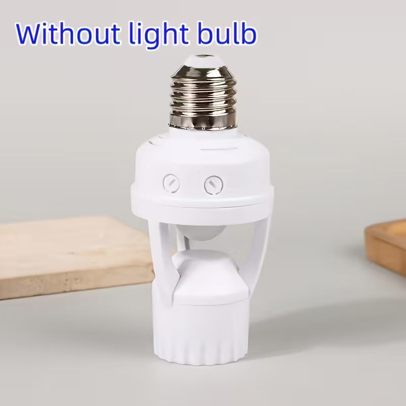 E27 PIR Motion Sensor Lamp Bulb Holder | Automatic Light ON/OFF Smart Socket